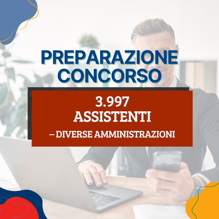 Corso per 3997 Assistenti Ripam per varie PA